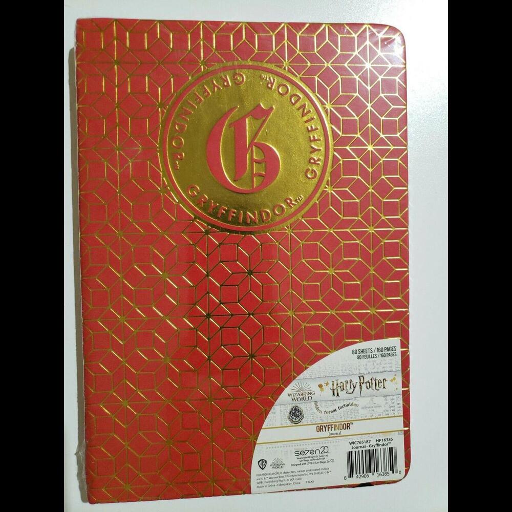 Harry Potter Gryffindor Bound Hardcover Wizarding World Journal Book 80 sheets
